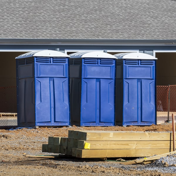 are there any restrictions on what items can be disposed of in the portable toilets in Welcome LA